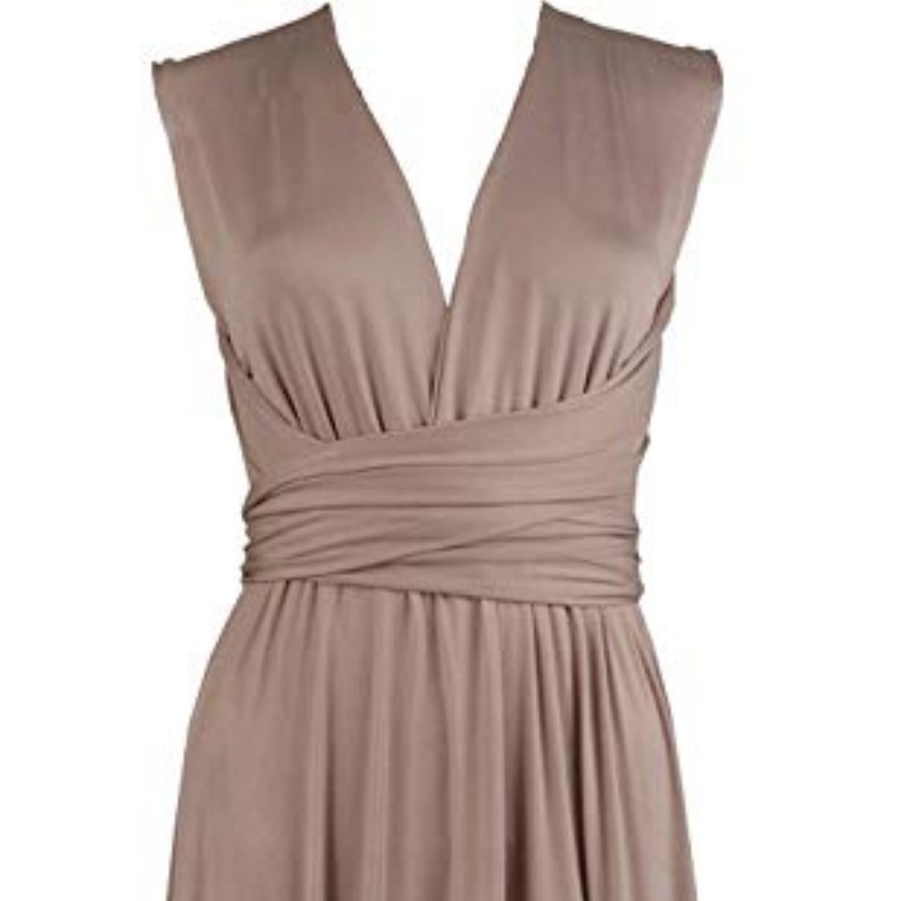 Clothink Women Convertible Multi Wrap Dress